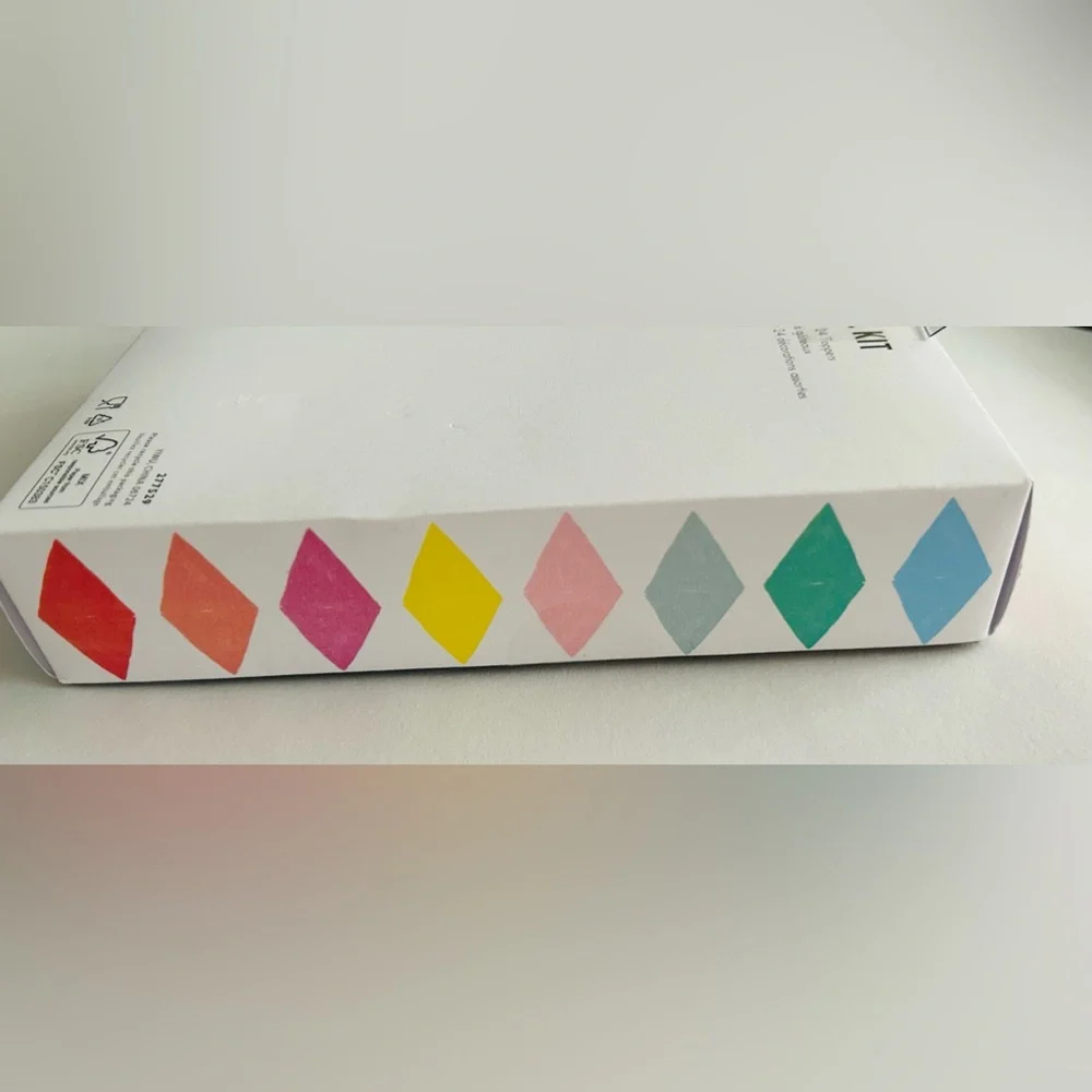 New Cupcake 24 Cupcake Liners 24 Star Picks Color-wheel Dots Liners Meri Meri
